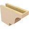 Ekena Millwork 4in. W x 8in. H x 12in. L Newport Woodgrain TimberThane Rafter Tail, Primed Tan RFTUR04X08X12NEWRCPR - alternate 2